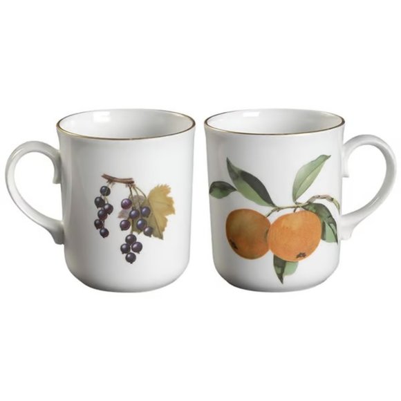 ROYAL WORCESTER "Evesham" Set of 4 Mugs NWOT - Picture 7 of 7